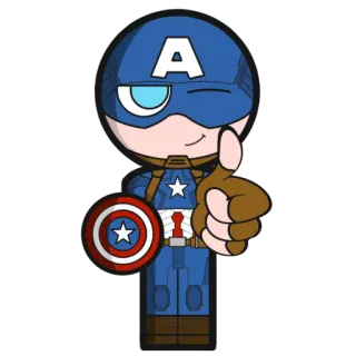 CAPITAN AMERICA @amadolls telegram stickers