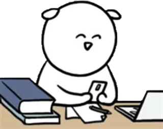 Campus Story (대학일기) By @izakisketch telegram stickers