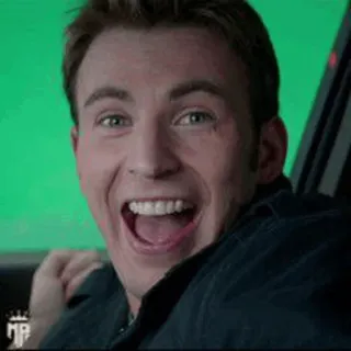 🛡 0e0af07d gezicht, man, glimlach, uitdrukking, portret telegram sticker