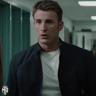 🛡 bb3f373a Steve Rogers captain america, marvel, filmpersonage, chris evans, acteur, superheld telegram sticker