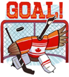 🏒 36681d94 GOAL! hockey, oca, goal, sport, Canada, canadese whatsapp sticker