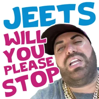🥱 eb62bd96 JEETS WILL YOU PLEASE STOP 表情包, Jeets, 停止, 搞笑, 网络迷因 whatsapp sticker
