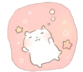 💬 afb40f07 lucu, binatang, tidur, mimpi, bintang whatsapp sticker