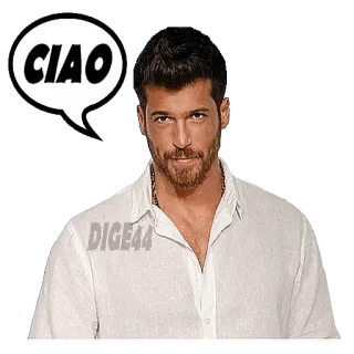 👋 f98c14b1 CIAO uomo, ciao, saluto, fumetto telegram sticker
