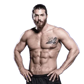 🤨 6abc8eb0 Mann, oben ohne, Fitness, männlich, Bauchmuskeln, Model telegram sticker