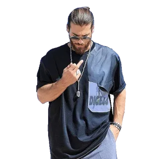 🤬 d2228e9e DICE44 mann, mittelfinger, beleidigend, sonnenbrille, porträt telegram sticker