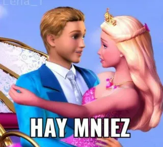 🌟 1cc05950 HAY MNIEZ hoạt hình, lãng mạn, cặp đôi, tình yêu, phim hoạt hình telegram sticker