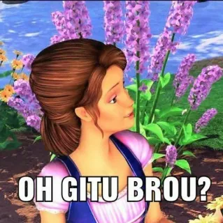 🌟 f0f219a5 OH GITU BROU? Meme, Xúc phạm, Hài hước telegram sticker