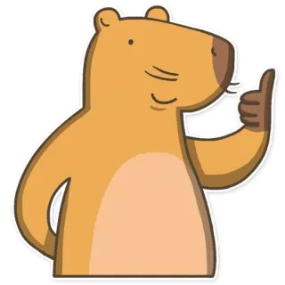 Capybara Valera telegram stickers