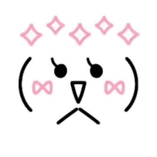 😂 edeb0d1f кавайный, милый, мультфильм, животное, лицо, розовый, блестки telegram sticker