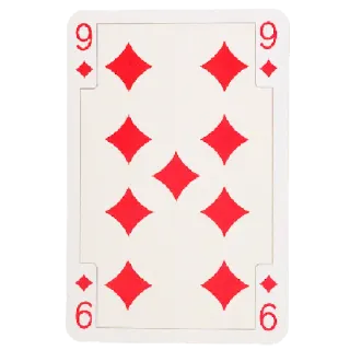 ♦️ fc63a3b0 카드, 다이아몬드, 카드 게임, 9번 telegram sticker
