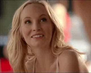 🦋 e0bce33b mujer, rubia, retrato, sonriendo, persona, femenina telegram sticker