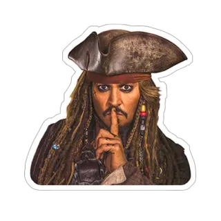 Пираты Карибского моря whatsapp stickers