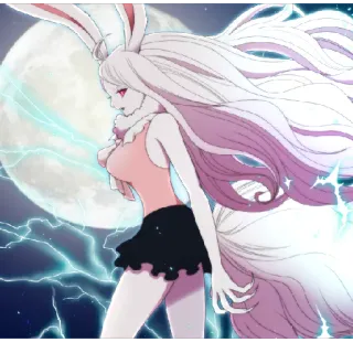 😕 f7670deb Carrot One Piece Anime, One Piece, Carotte, Lapin, Mink, Forme Sulong telegram sticker