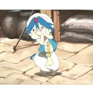 ☺️ fd735f4c Aladdin Magi: The Labyrinth of Magic Animé, Fantaisie, Aventure, Magie, Personnage, Aladdin, Magi telegram sticker