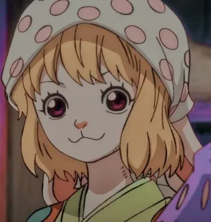 🥕 943a92ca Carrot One Piece anime, one piece, carrot, mink, character telegram sticker