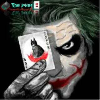 👀 4b03d01a The Joker โจ๊กเกอร์, แบทแมน, ตัวร้าย, ดีซีคอมมิกส์, ตัวตลก, ตัวละครในการ์ตูน, ไพ่ telegram sticker