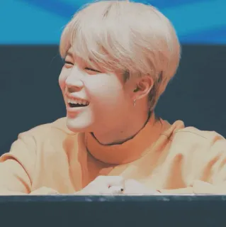 🎻 2caaf533 Jimin K-pop, BTS, Jimin, cantante, ídolo, sonrisa, lindo telegram sticker