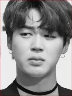 ◾️ 315c27a3 Jimin jimin, bts, kpop, chanteur, homme, visage telegram sticker