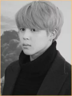 ⚜ 37af182c Jimin kpop, idole, chanteur, jimin, bts, personne, portrait telegram sticker