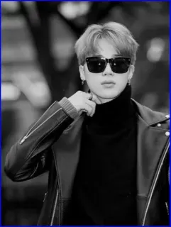 ⚜ a652cff6 Jimin Jimin, BTS, K-Pop, chanteur, mode, style telegram sticker