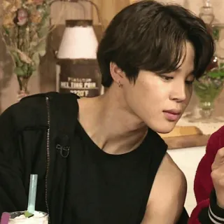 🃏 49a3d4f6 Jimin Jimin, BTS, K-Pop, Korea, Penyanyi telegram sticker