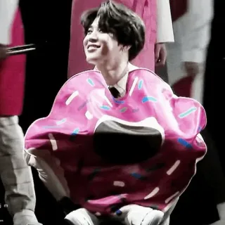 🃏 58ea007a donat, makanan, hidangan penutup, manisan, imut, orang, kostum telegram sticker