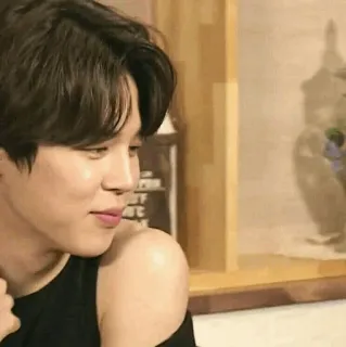 🃏 5ff95dc4 Jimin kpop, bts, jimin, park jimin, penyanyi, idola telegram sticker