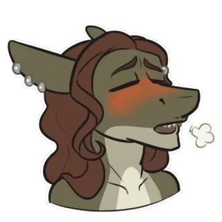 ❤ 475c4813 Акула, Антропоморфный, Фурри, Персонаж, Иллюстрация, Мультфильм telegram sticker