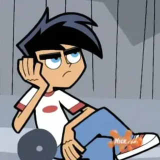🧿 012a1b36 Danny Phantom cartoon, danny phantom, nickelodeon, character, animation telegram sticker