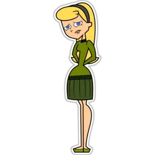 😱 4679fbaa Dakota Milton Total Drama Dessin animé, Blonde, Personnage, Adolescent(e) telegram sticker