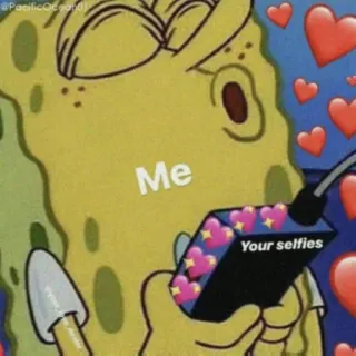 😍 3a2237f9 Spongebob Me
Your selfies Spongebob, Meme, Liefde, Selfies, Cartoon telegram sticker