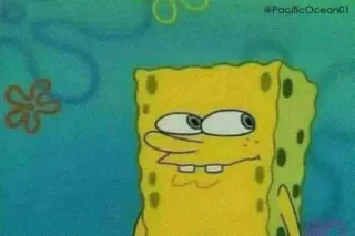 😈 be9b613c Spongebob Spongebob, Cartoon, Grappig, Meme telegram sticker
