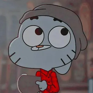 ❤️ 0a875f7c Gumball Watterson The Amazing World of Gumball カートゥーン, 擬人化, 猫, キャラクター, おかしなガムボール telegram sticker