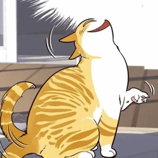 🐈 1495a745 猫, 橘猫, 小猫, 搞笑猫, 表情包猫 telegram sticker