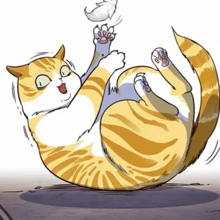 🐈 153e7f9f 猫, 宠物, 动物, 卡通, 插画, 小猫, 顽皮, 可爱 telegram sticker