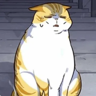 🐈 4907a4ef 猫, 动物, 卡通, 猫科动物, 宠物 telegram sticker