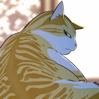 🐈 54b80b77 猫, 猫科动物, 动物, 宠物, 家养, 哺乳动物, 肖像 telegram sticker