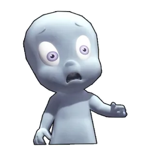 😫 c2ff7b63 Casper Casper, Fantasma, Cartone animato, Fantasma amichevole, Personaggio, Animato telegram sticker