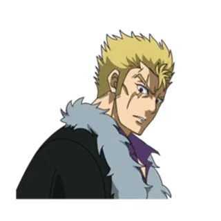 😠 092030dc Laxus Dreyar Fairy Tail Anime, Fairy Tail, Laxus, Laxus Dreyar, Zauberer, Magier whatsapp sticker