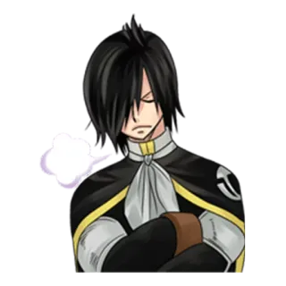 😑 2e0571a4 Zeref Fairy Tail Anime, Manga, Zeref, Fairy Tail, Magie, Zauberer whatsapp sticker