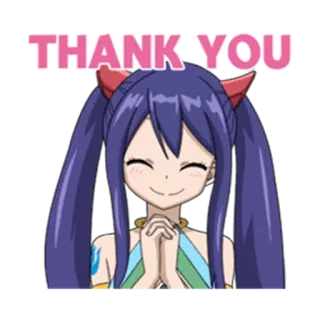 Cassiopeia "FAIRY TAIL" telegram stickers