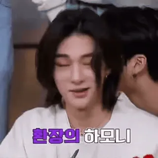 🕷 f79f3855 환장의 하모니 kpop, coreano, texto, armonioso whatsapp sticker