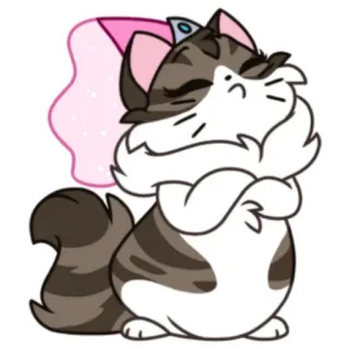 😡 9f0b420f kat, dier, schattig, cartoon telegram sticker