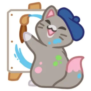Castle Cats telegram stickers