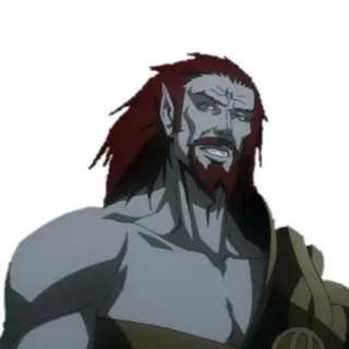 😥 3c2d74c5 fantasy, animation, monster, villain telegram sticker