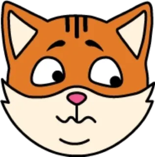 🥺 7bad8668 kat, dier, sticker, schattig, gezicht, cartoon telegram sticker