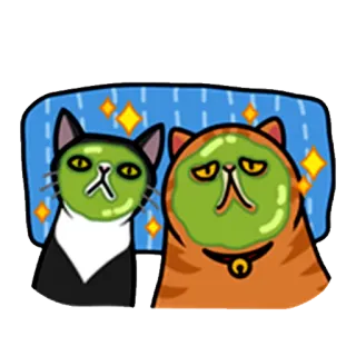 🙊 27df43b9 猫, ステッカー, フェイスマスク, かわいい, 面白い, 動物 telegram sticker