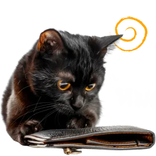 💵 64fd62ad ไอ้
หมา Katze, Portemonnaie, schwarze Katze, Tier, Haustier telegram sticker