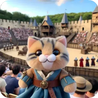 CAT 😺 Tomodachi telegram stickers